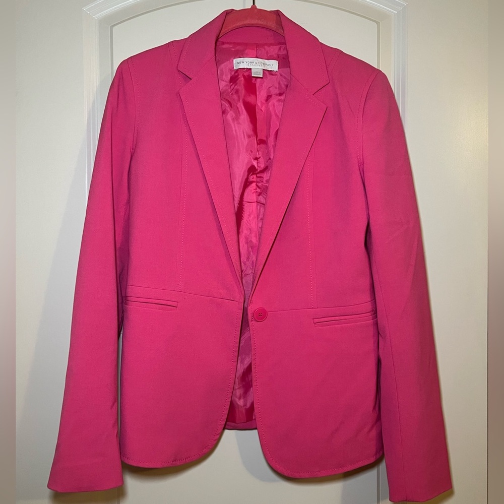 NY & Co Pink Blazer
